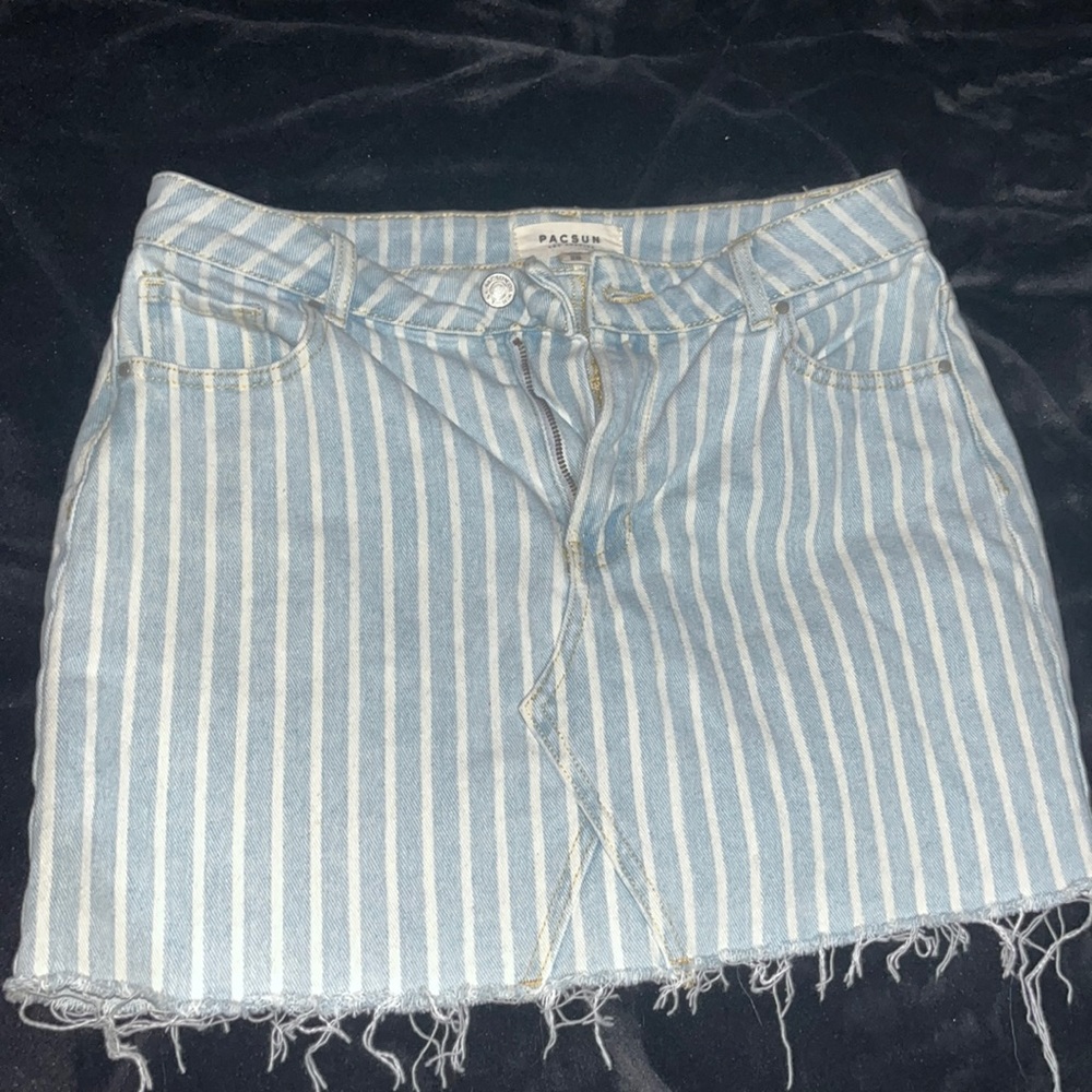 PacSun striped skirt
